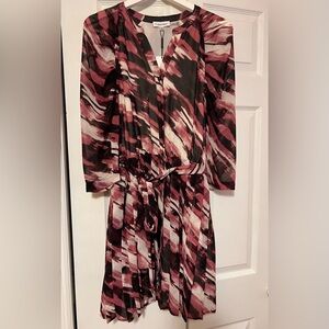 Calvin Klein Pleated Dress